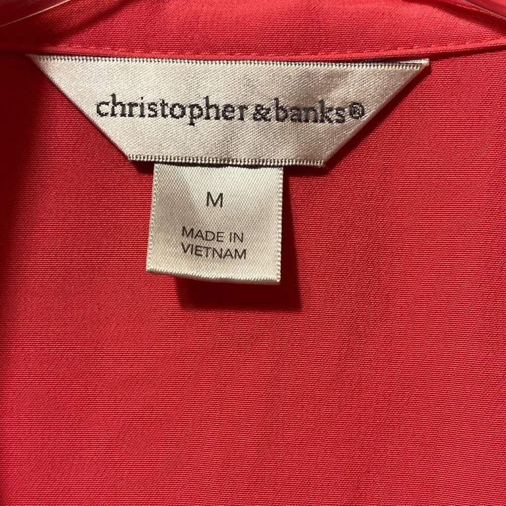 Christopher & Banks‎ Coral Jacket M